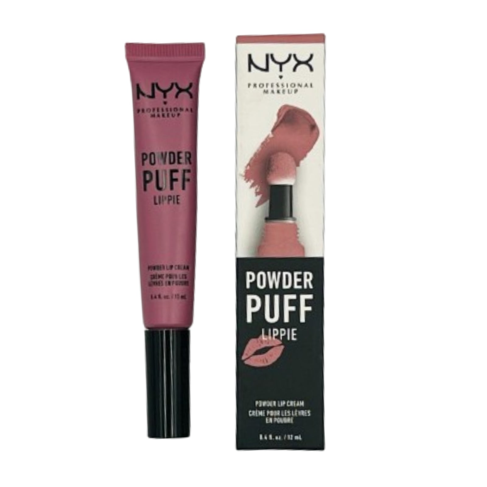 NYX Powder Puff Lippie Lip Cream, Liquid Lipstick - Lavender Mauve