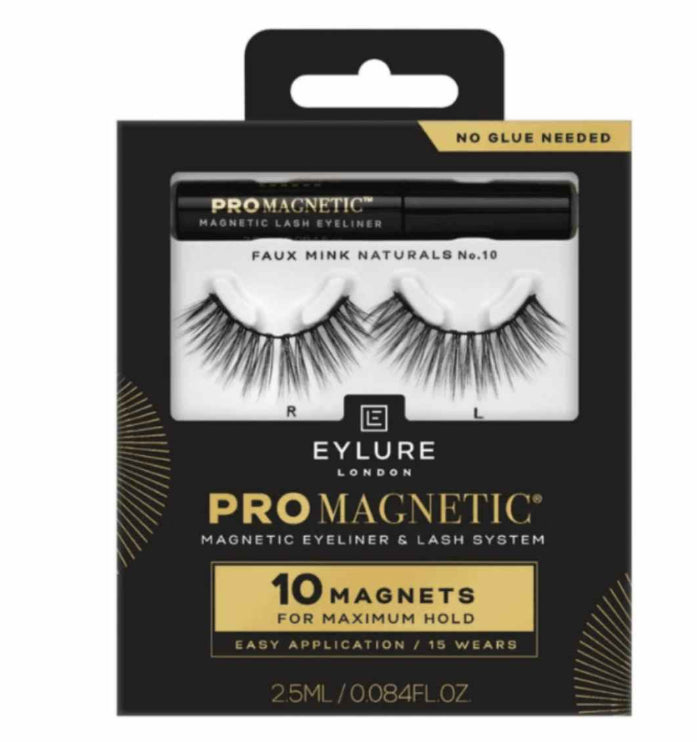 Eylure Eyelash No.10, Technic Eyelash Applicator, Eyelash Curler (3 Pack)