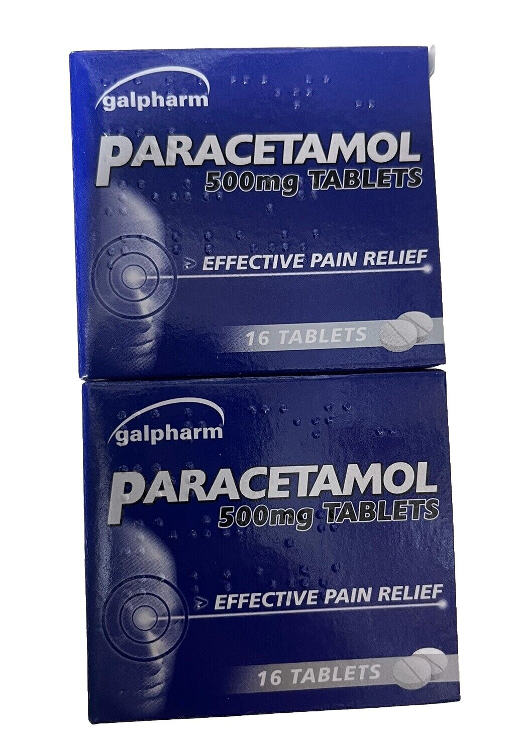 Paracetamol 500mg 2X16 Tablets-Amene Beauty