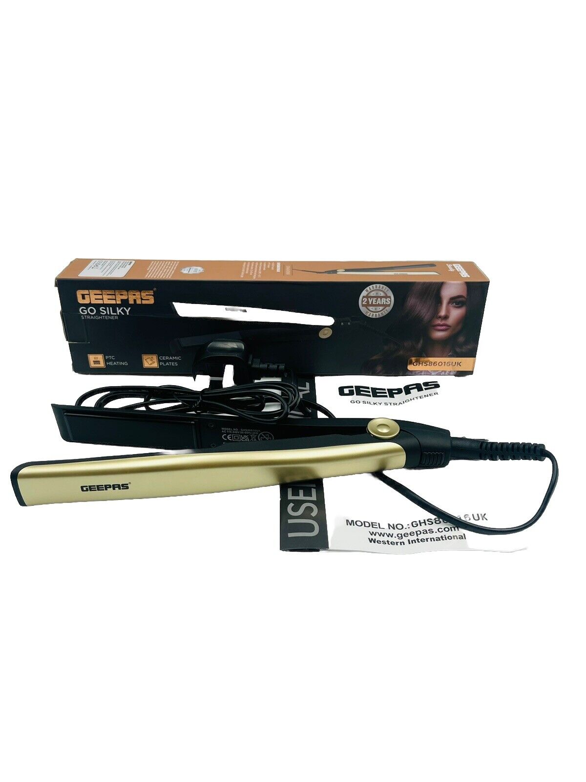 GEEPAS Beaity Go Silky Straightener-Amene Beauty