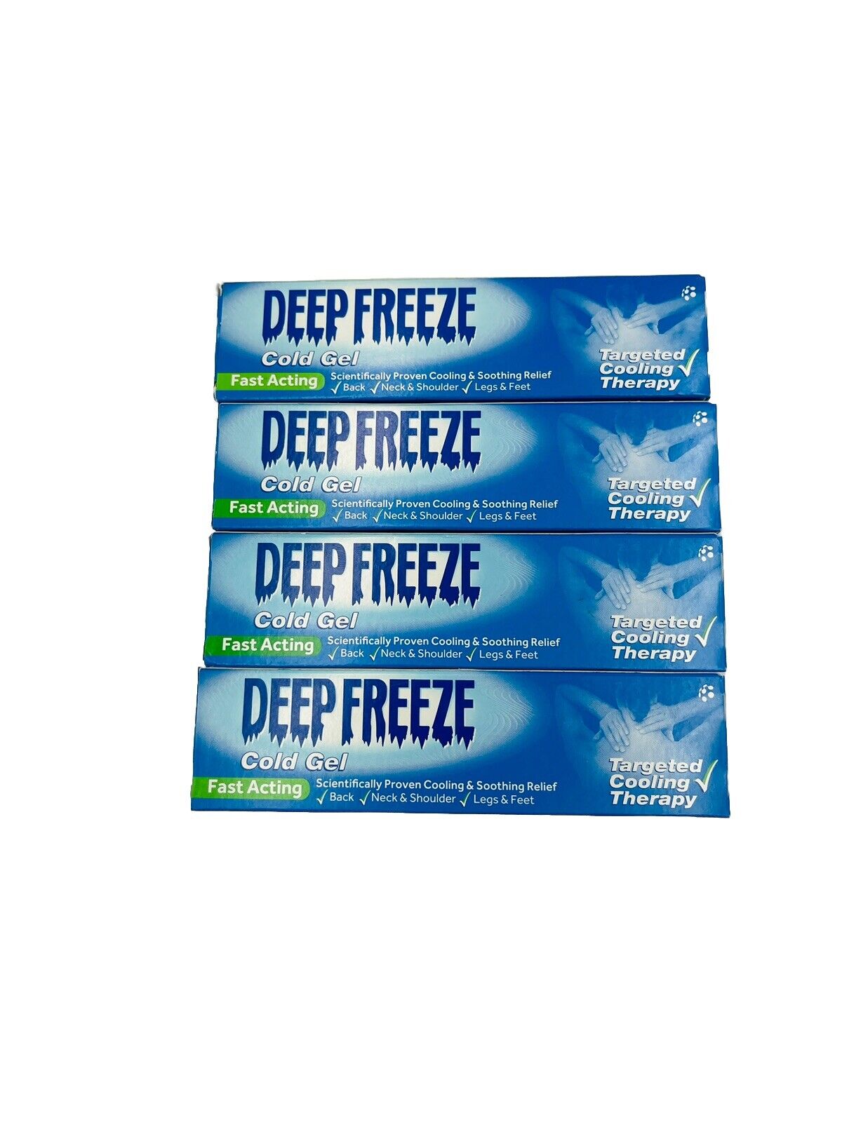 DEEP FREEZE Cold Gel Pack Of 3 Fast Acting 35g-Amene Beauty