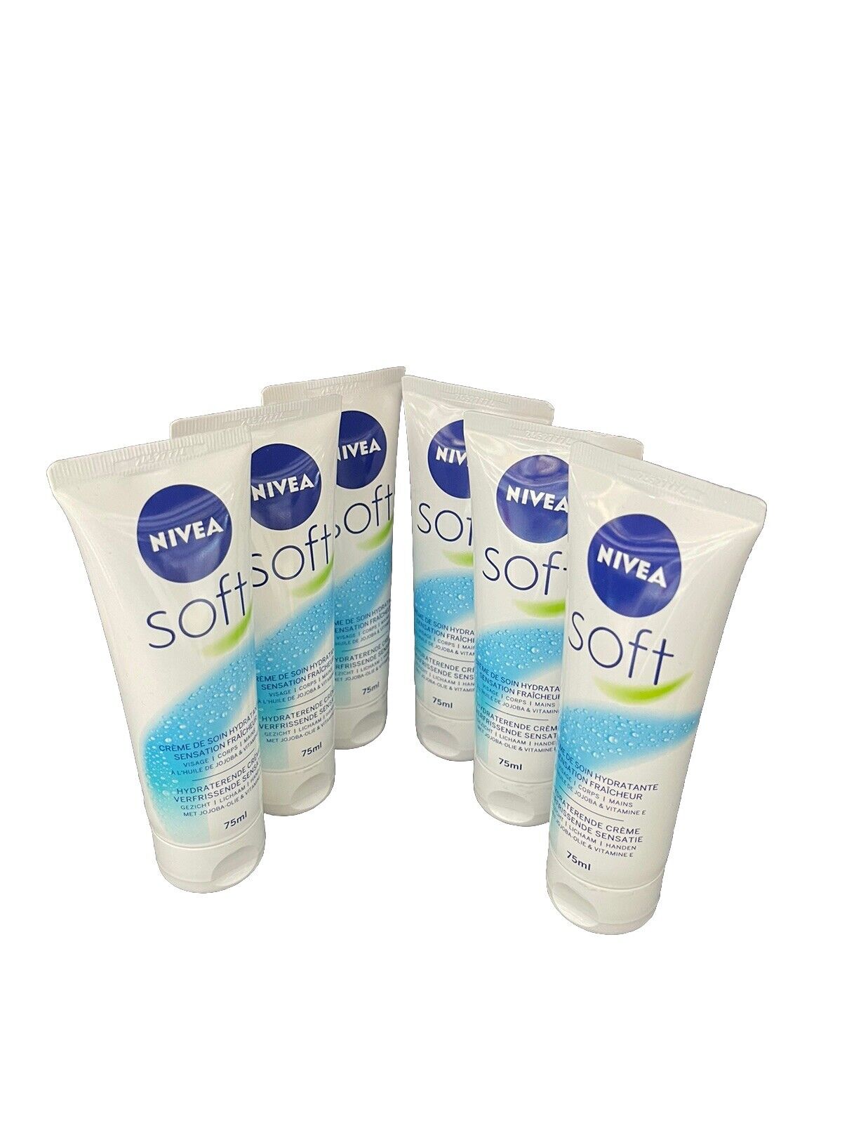 Niva Soft 75ml Cream Jojoba & Vitamin E Pack Of 6-Amene Beauty