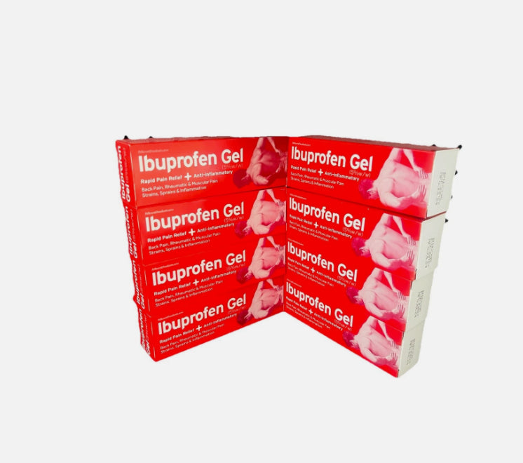 Ibuprofen Gel 50g Pack of 8