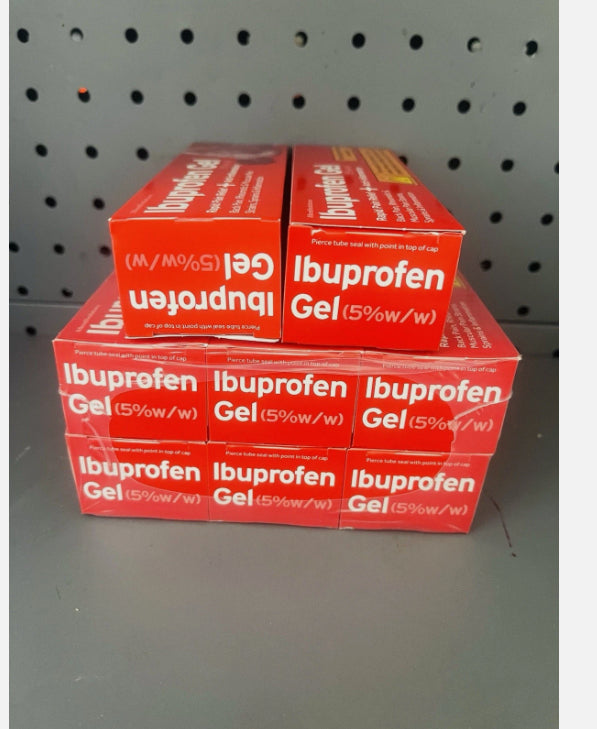 Ibuprofen Gel 50g Pack of 8
