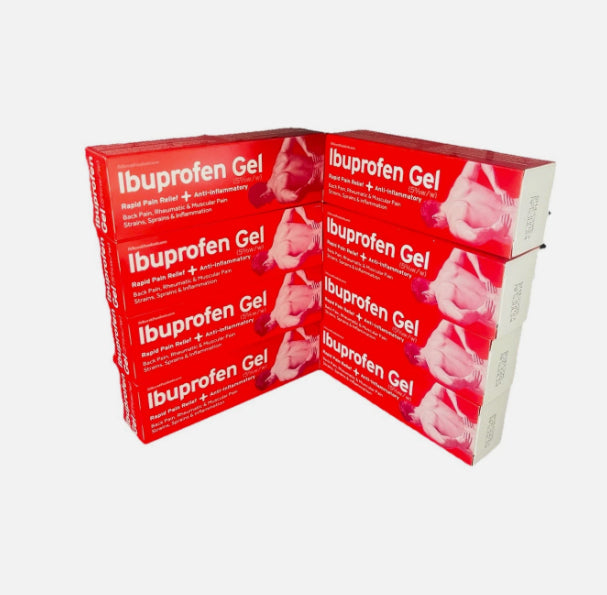 Ibuprofen Gel 50g Pack of 8