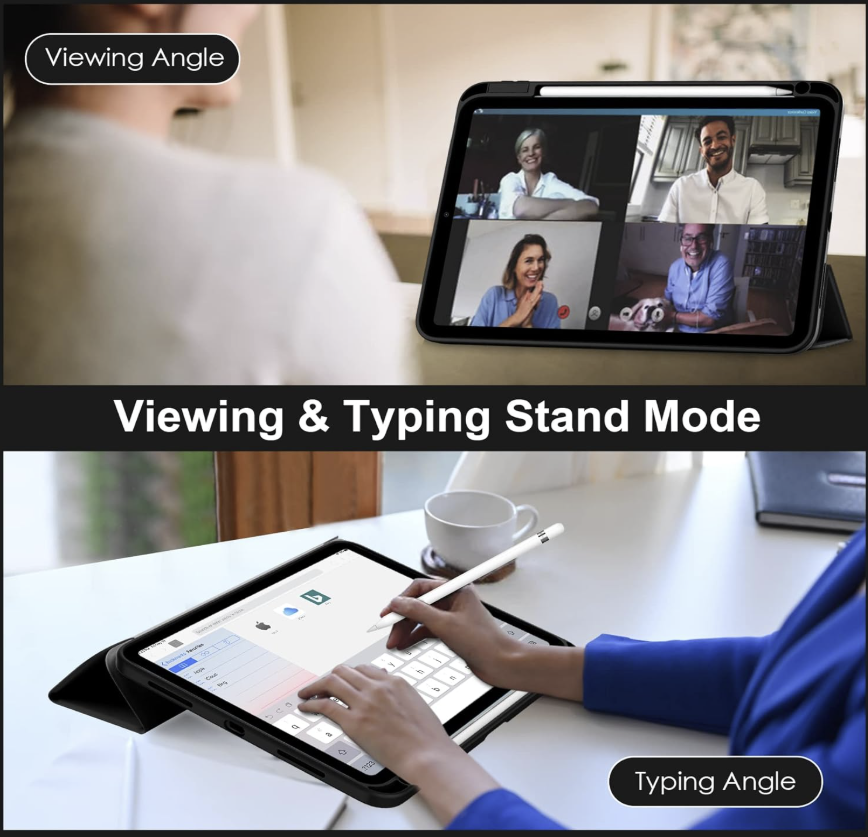 Larghar Case for iPad 11th Generation/ iPad 10th Generation