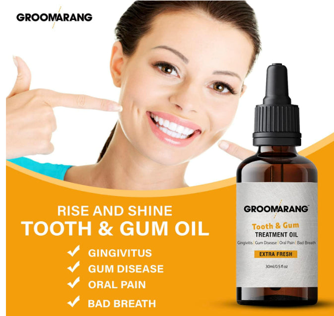 Groomarang Gum Oil - Extra Fresh 100% Pure Botanical Oils 30ml