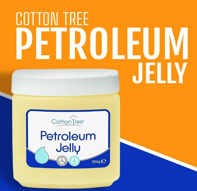 COTTON TREE - EVERYDAY ESSENTIAL PETROLEUM JELLY, 284G  ( Pack Of 2 ) .