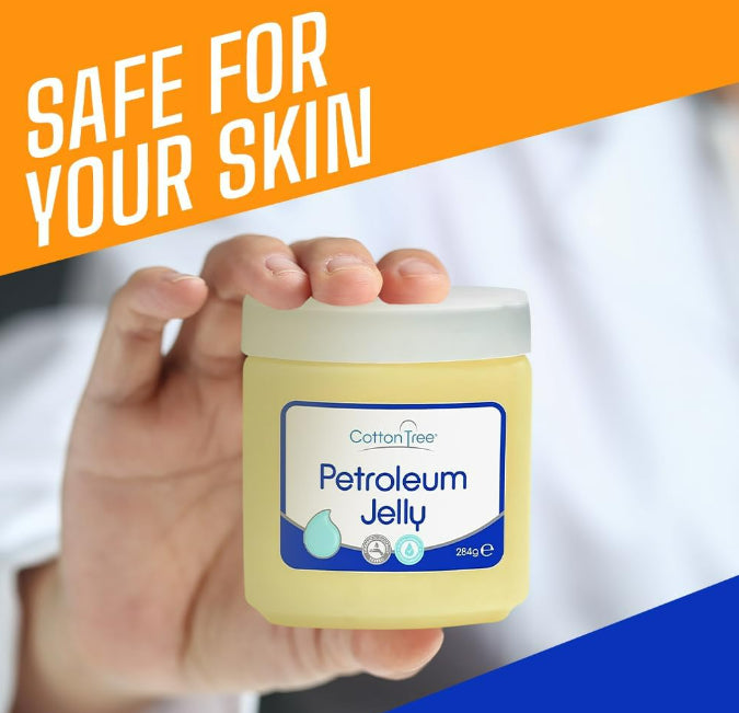 COTTON TREE - EVERYDAY ESSENTIAL PETROLEUM JELLY, 284G  ( Pack Of 2 ) .