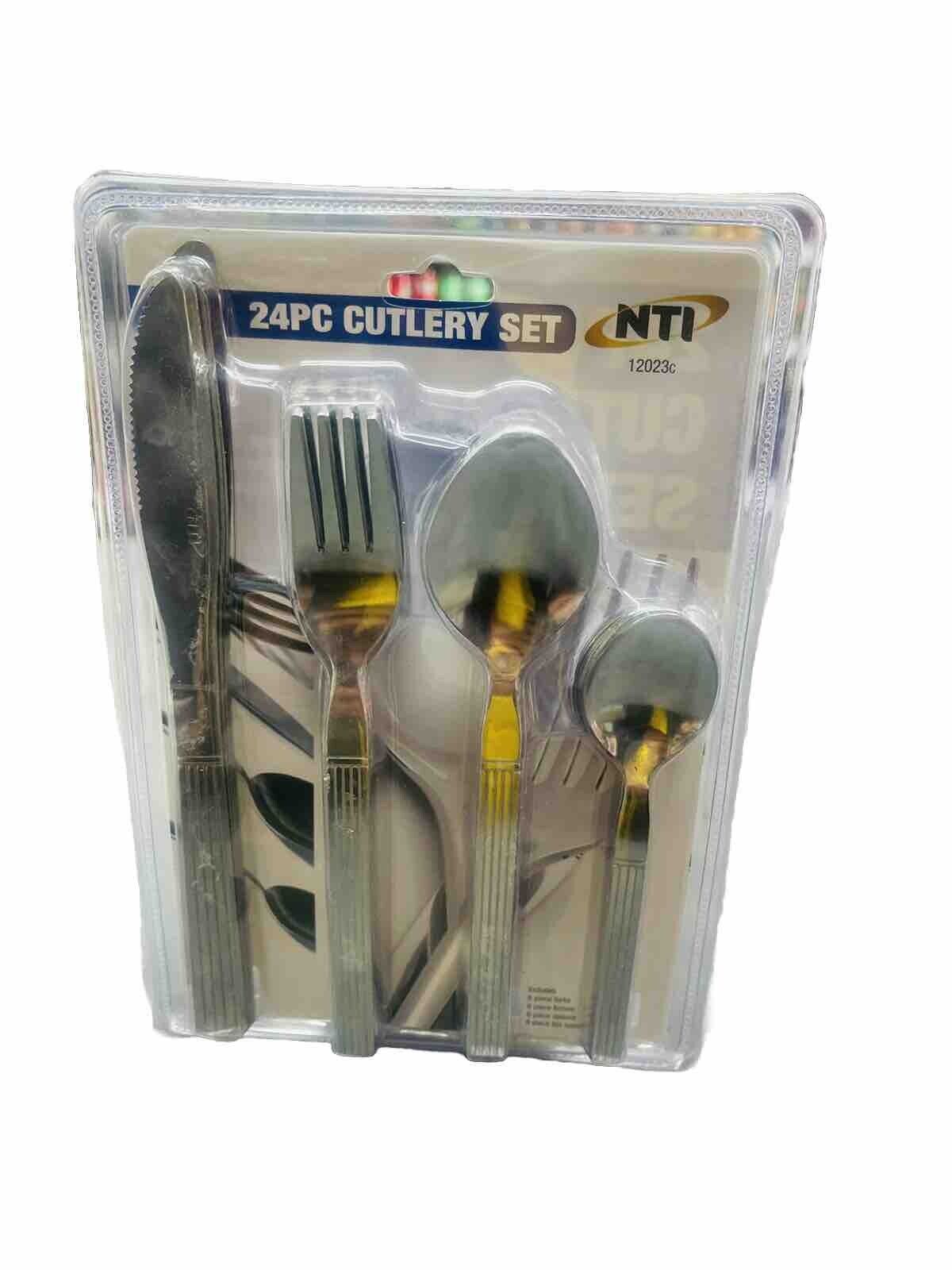 24pc Cutlery Set