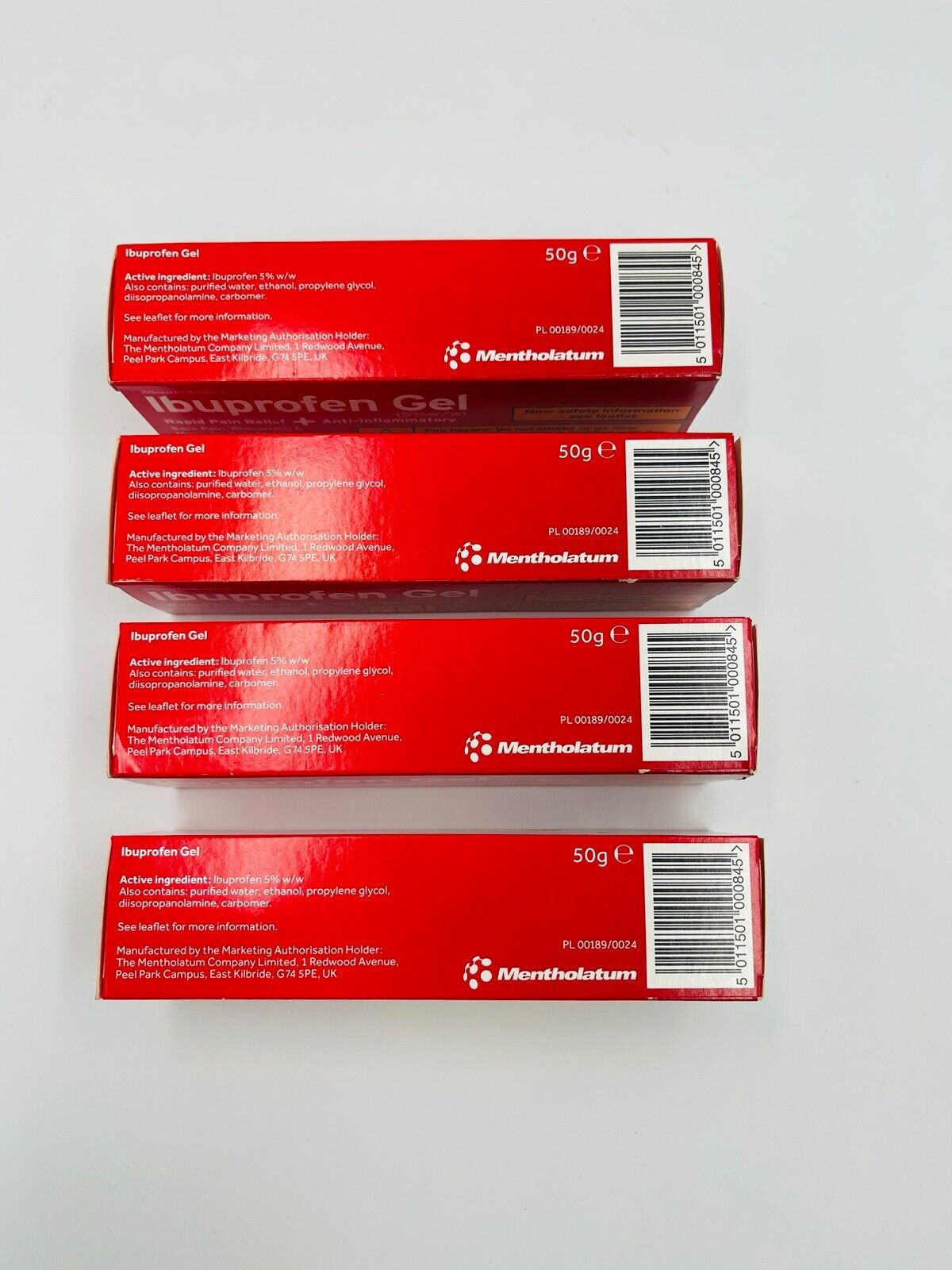 Ibuprofen Gel 50g (pack Of 4)-Amene Beauty