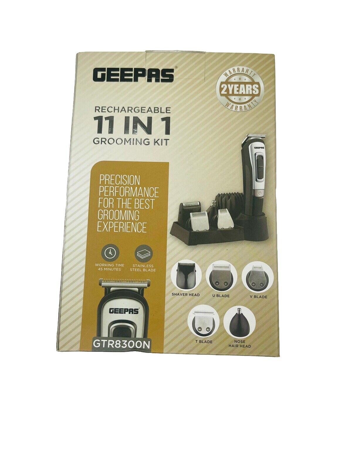 GEEPAS 11 IN 1 Grooming Kit Precision Performance For The Best Grooming-Amene Beauty