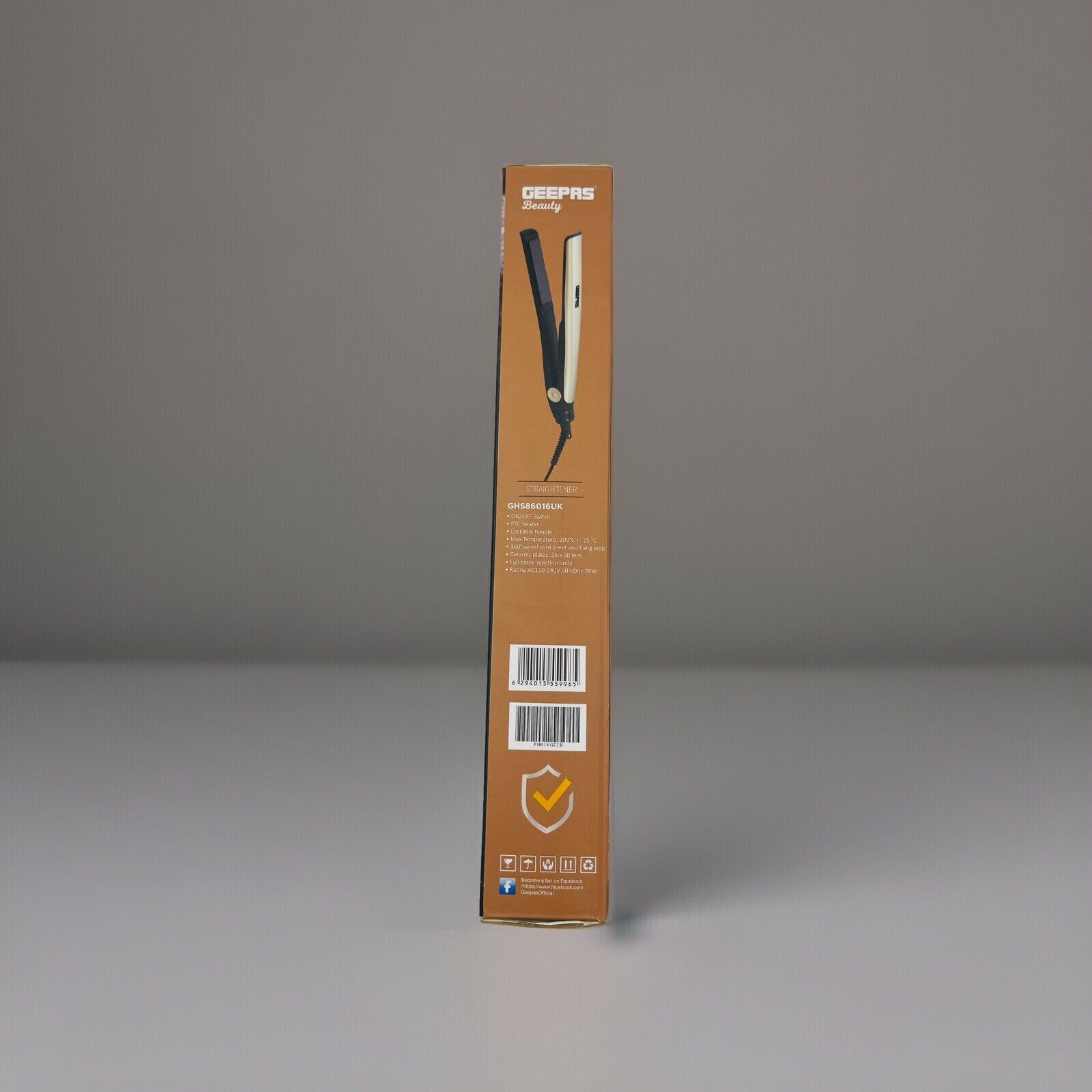 GEEPAS Beaity  Go Silky Straightener-Amene Beauty