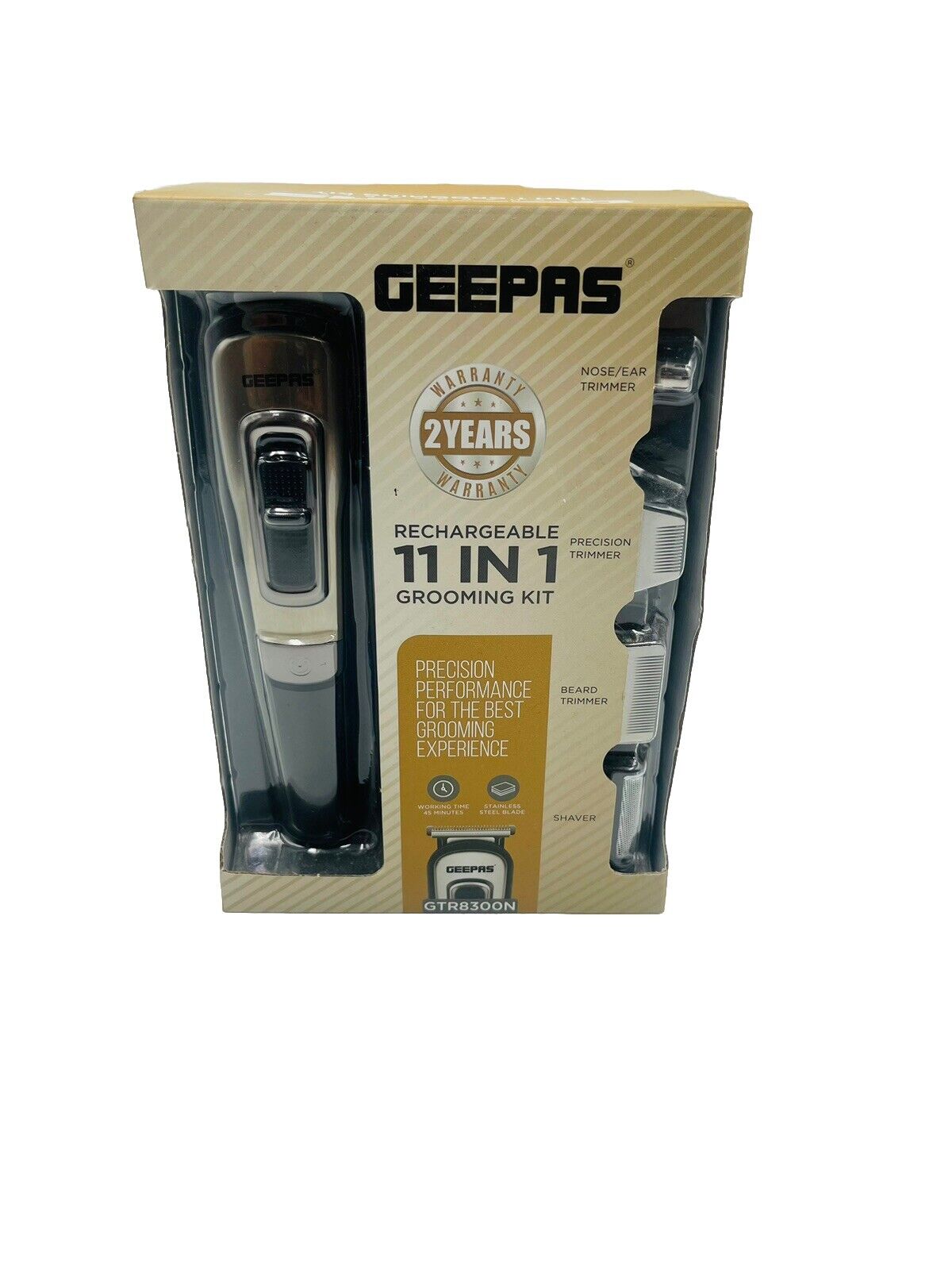 GEEPAS 11 IN 1 Grooming Kit Precision Performance For The Best Grooming-Amene Beauty