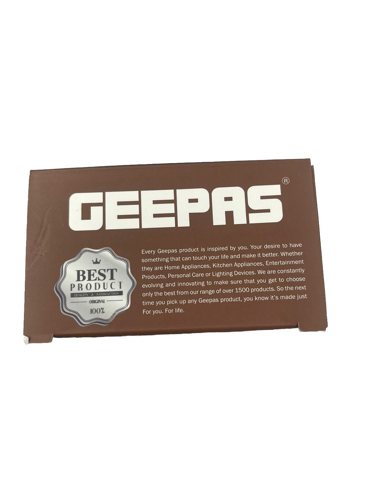 GEEPAS Beauty Ceramic Hair Straightener 2 Years Warranty-Amene Beauty