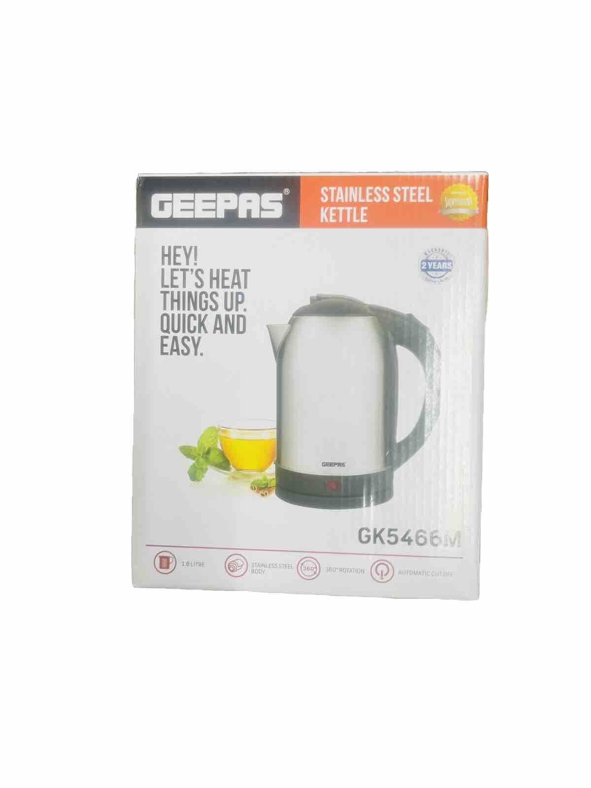 Geepas Stainless Steel Kettle