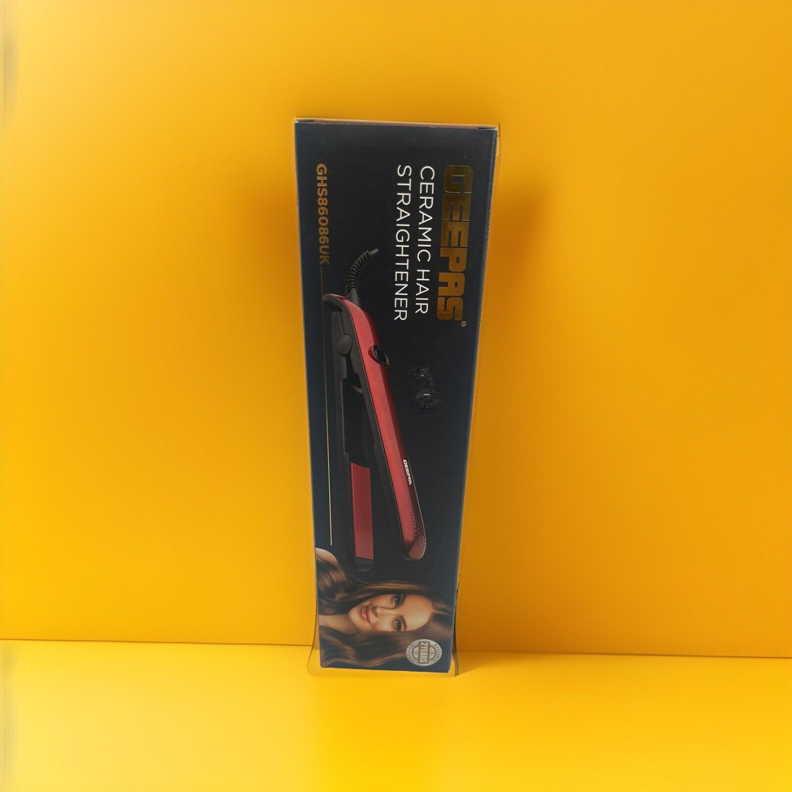 GEEPAS Beauty Ceramic Hair Straightener 2 Years Warranty-Amene Beauty