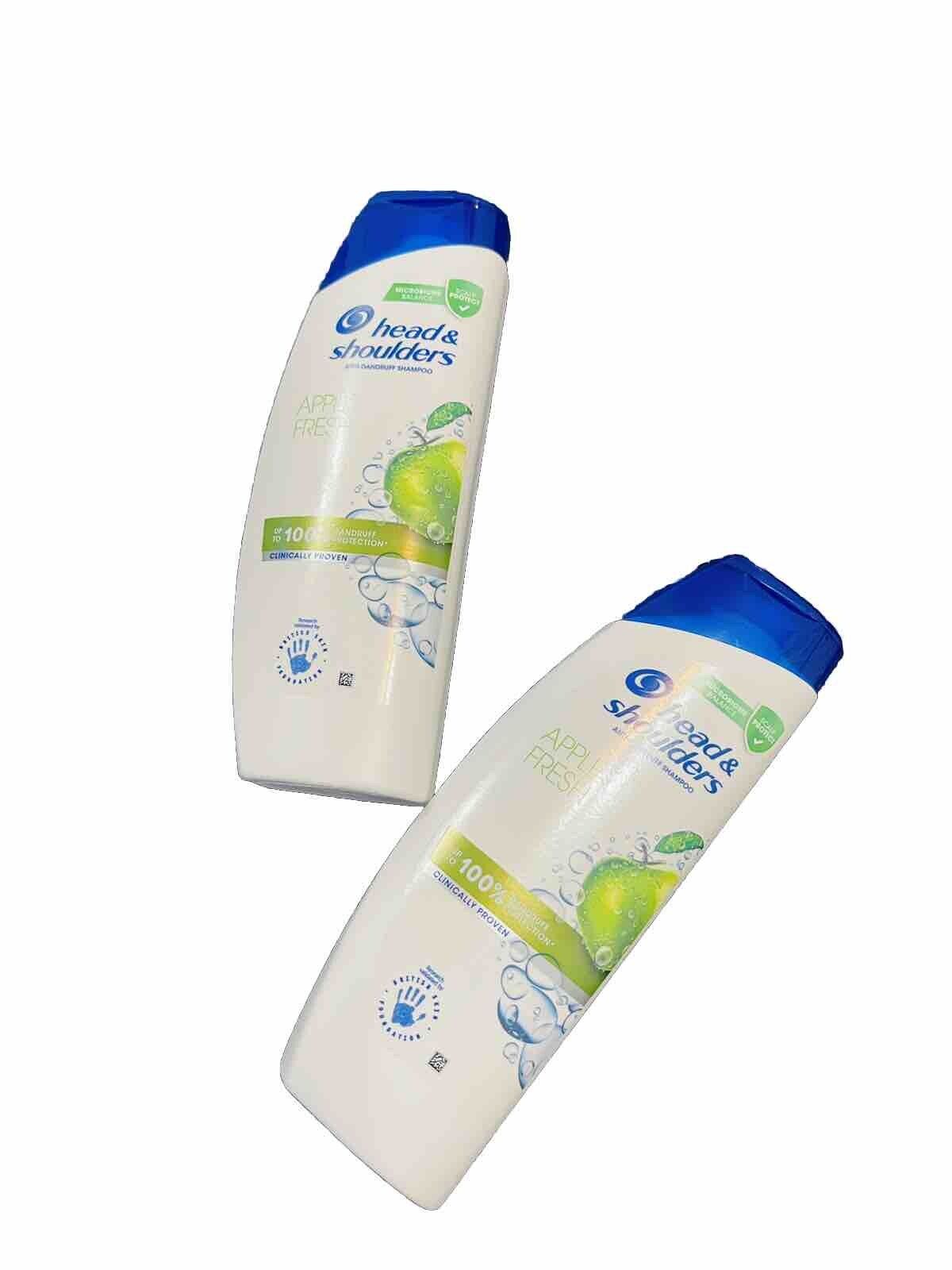 Head & Shoulder Apple Fresh 400ml(pack Of 2)-Amene Beauty