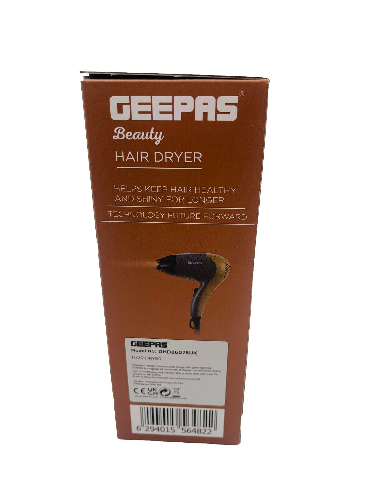 DEEPAS Hair Dryer 1200w 2 Speeds 2 Heat Settings