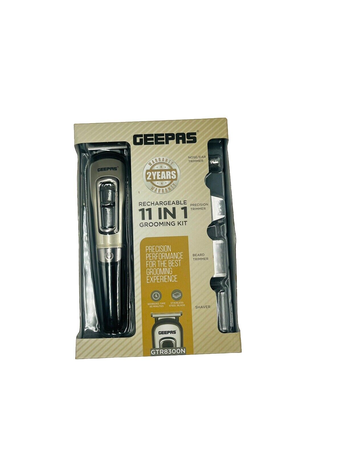 GEEPAS 11 IN 1 Grooming Kit Precision Performance For The Best Grooming-Amene Beauty