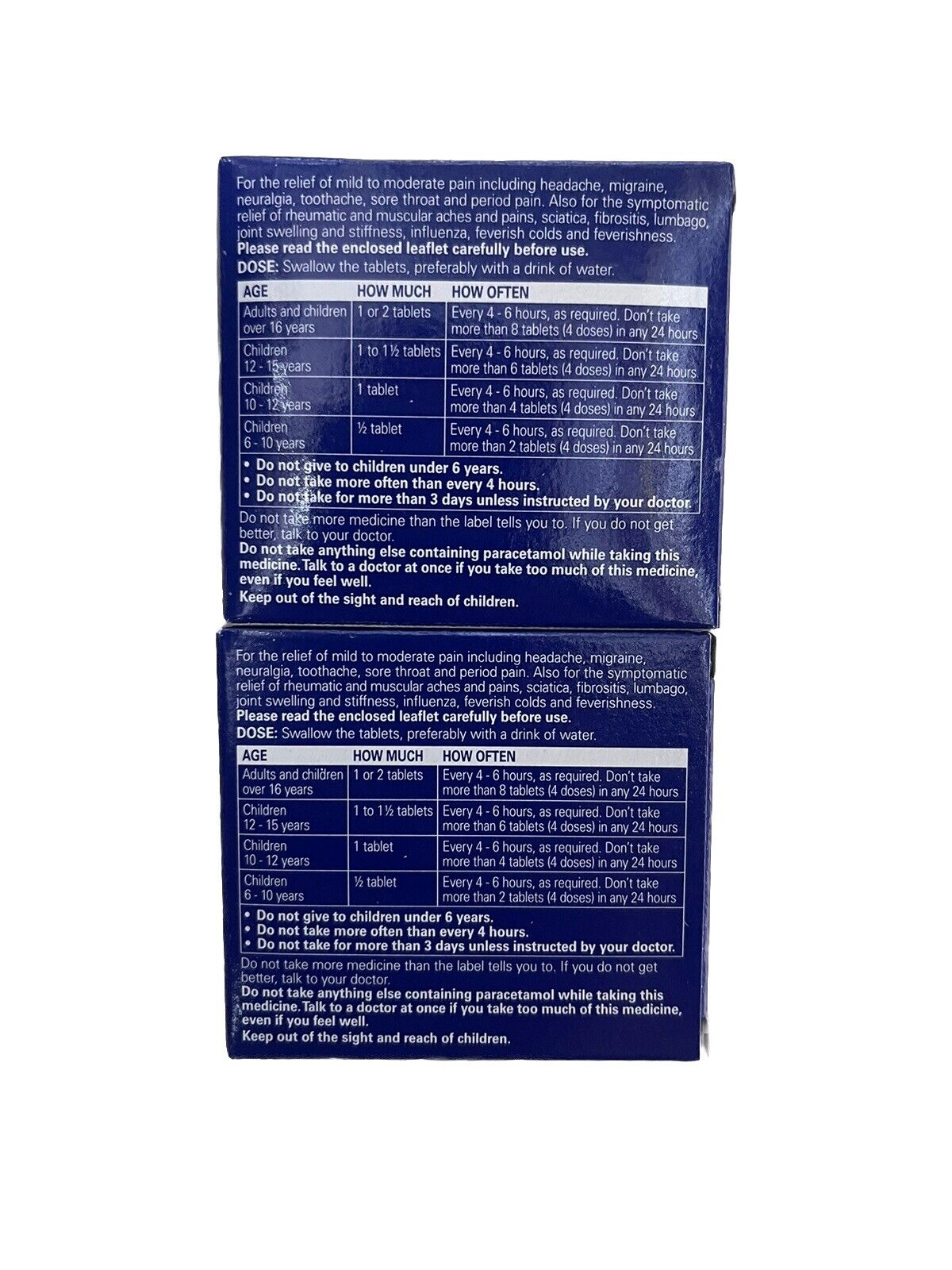 Paracetamol 500mg 2X16 Tablets-Amene Beauty