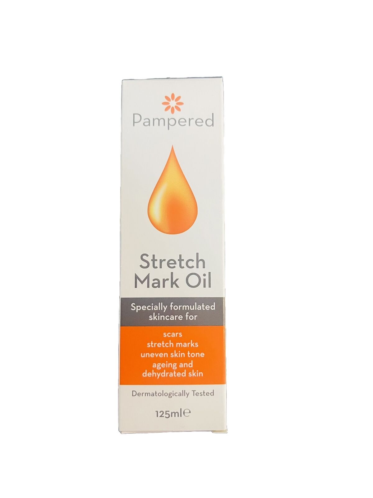Pampered Stretch Mark Oil 125 ml (pack Of 2)-Amene Beauty