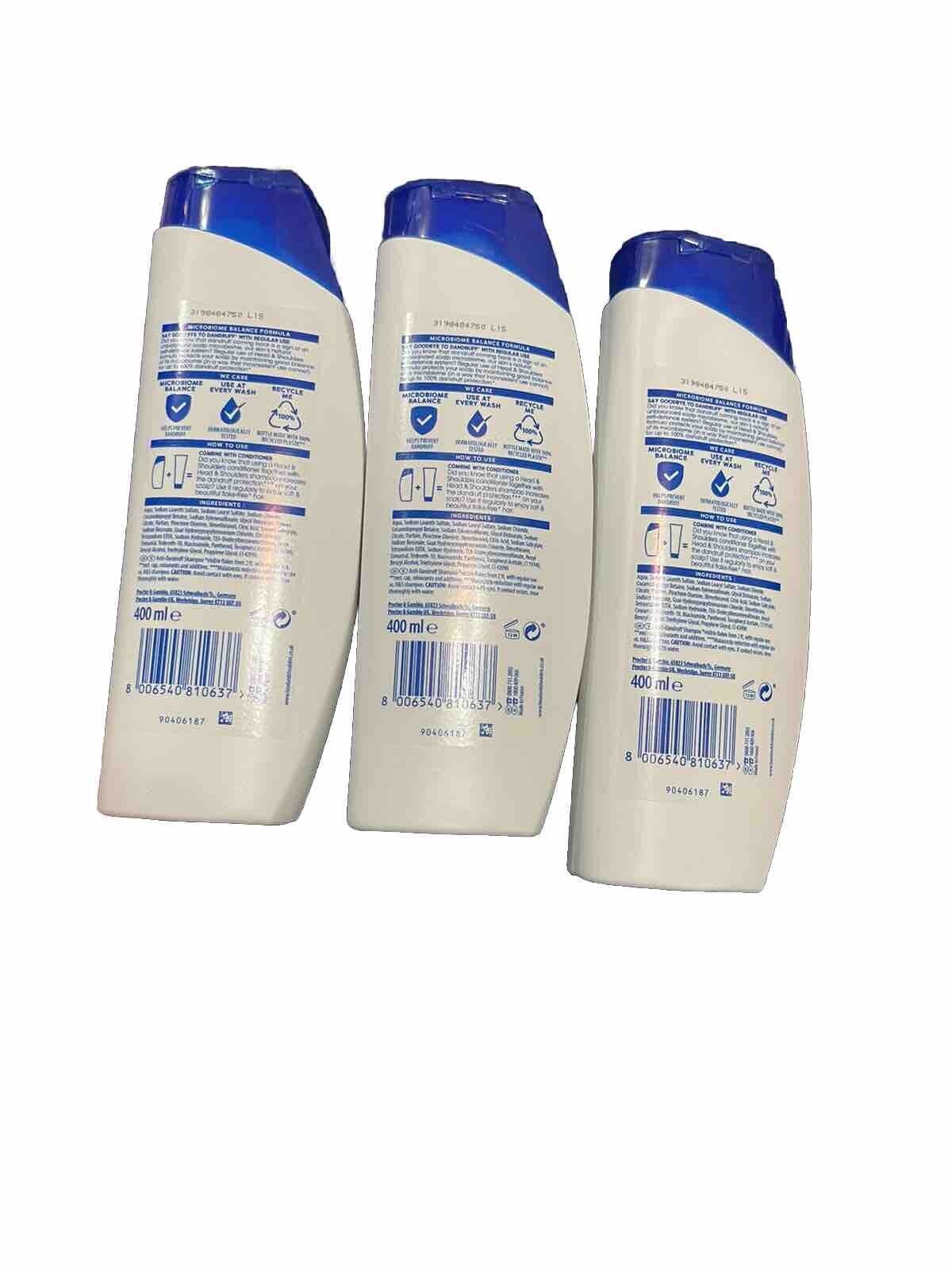 head & Shoulder Anti-dandruff Shampoo 400ml(pack Of 3)-Amene Beauty