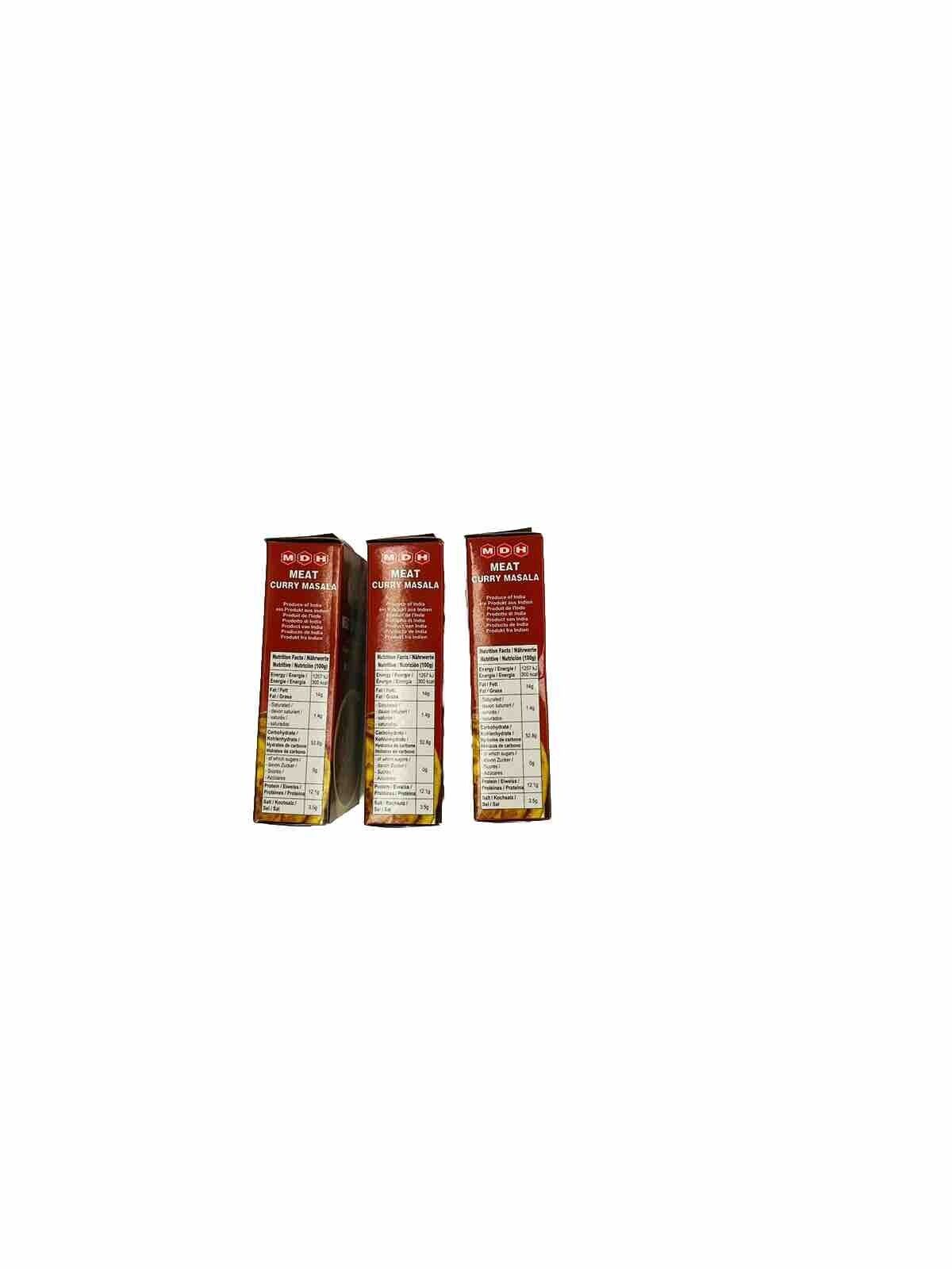 MDH Meat Curry Masala Spices Blend For Mutton 100gm  (pack Of 3 )