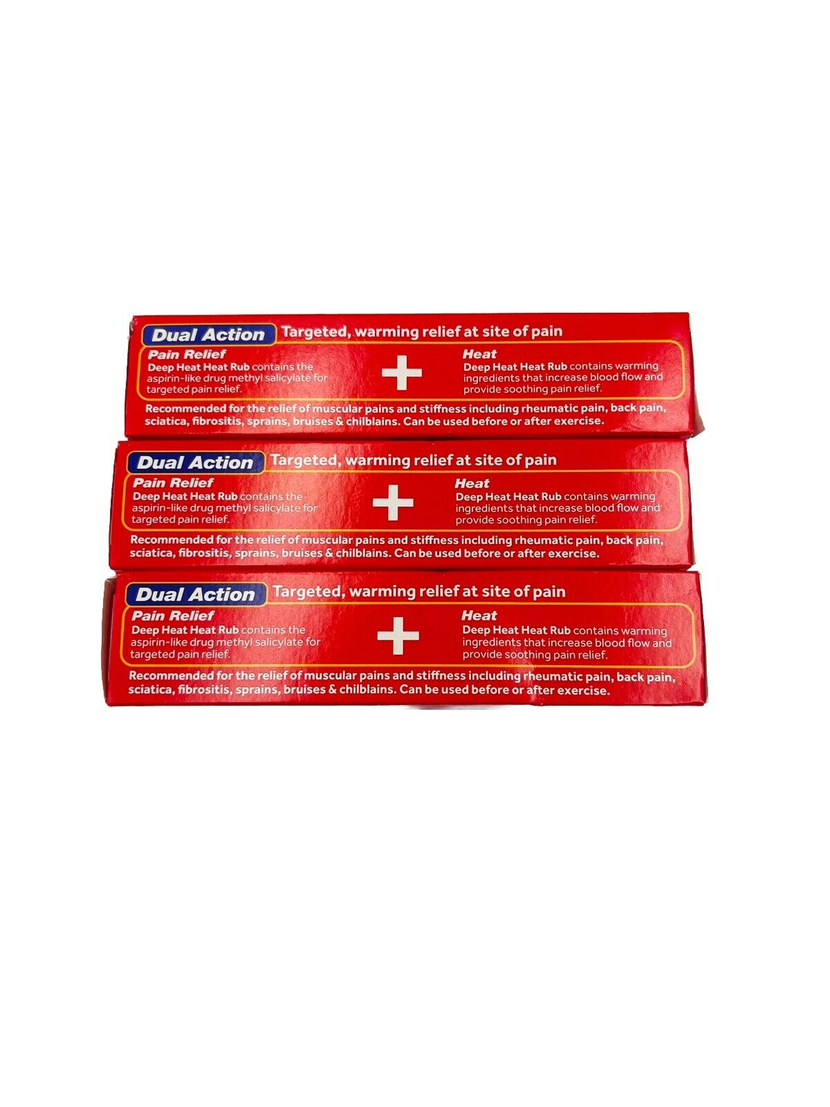 DEEP HEAT Effective Relief (pack Of 3 )-Amene Beauty