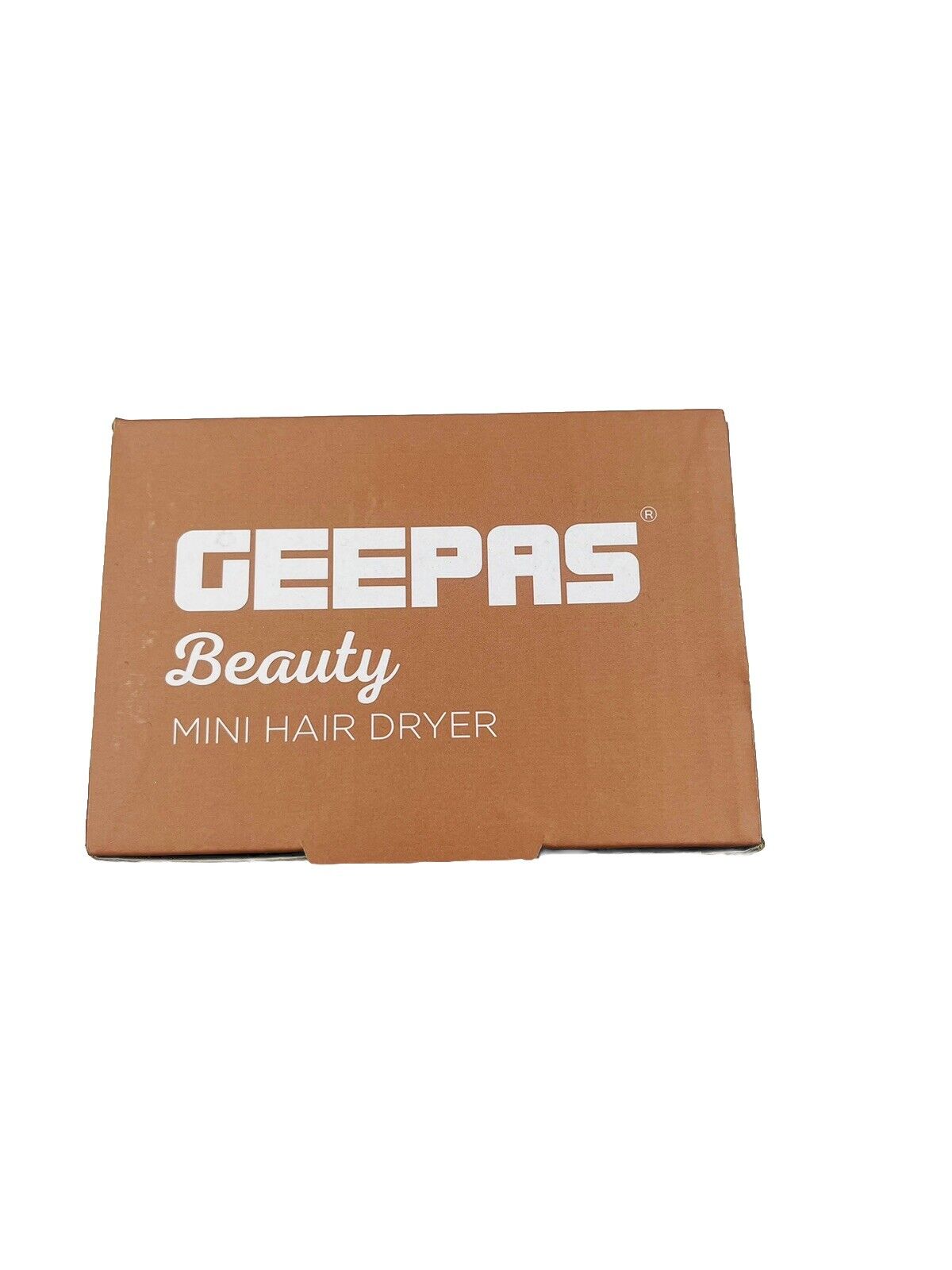 GEEPAS Mini Hair Dryer 1600W Gentle Drying-Amene Beauty