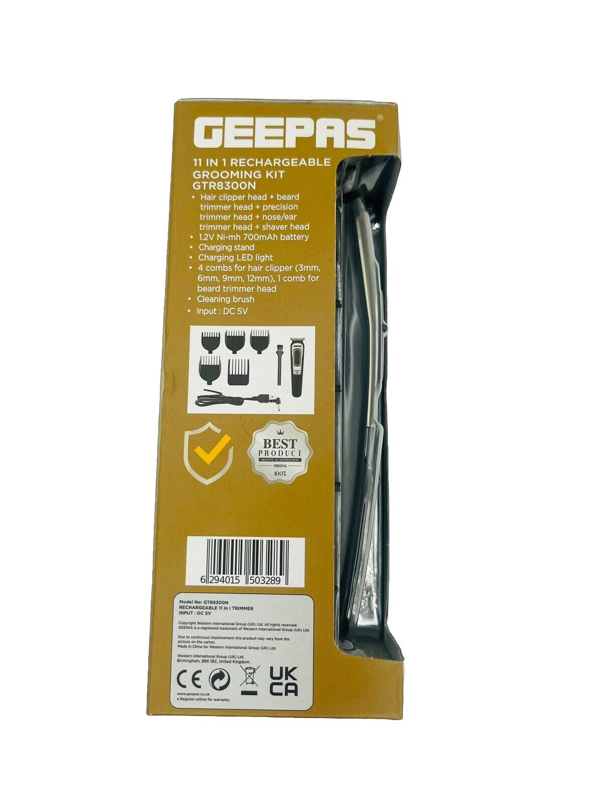 GEEPAS 11 IN 1 Grooming Kit Precision Performance For The Best Grooming-Amene Beauty