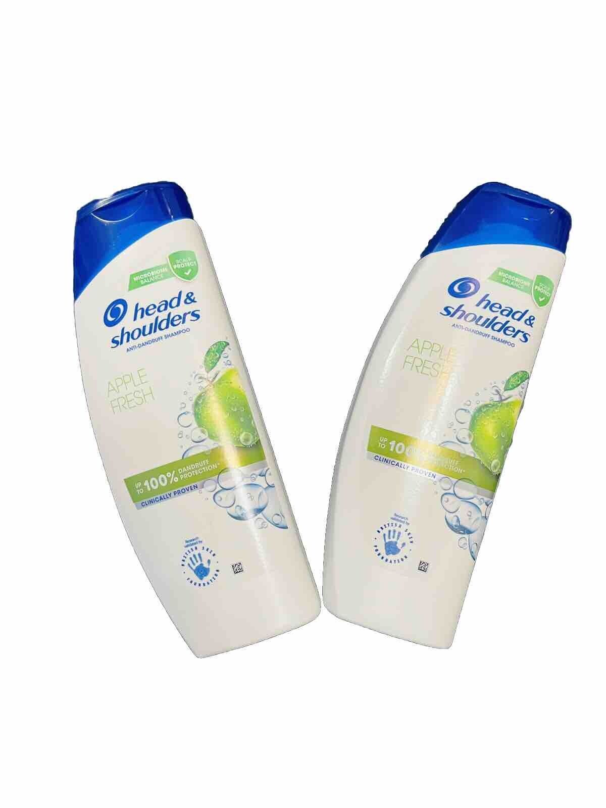 Head & Shoulder Apple Fresh 400ml(pack Of 2)-Amene Beauty