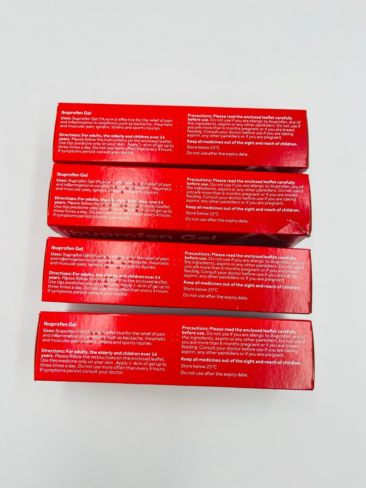 Ibuprofen Gel 50g (pack Of 4)-Amene Beauty