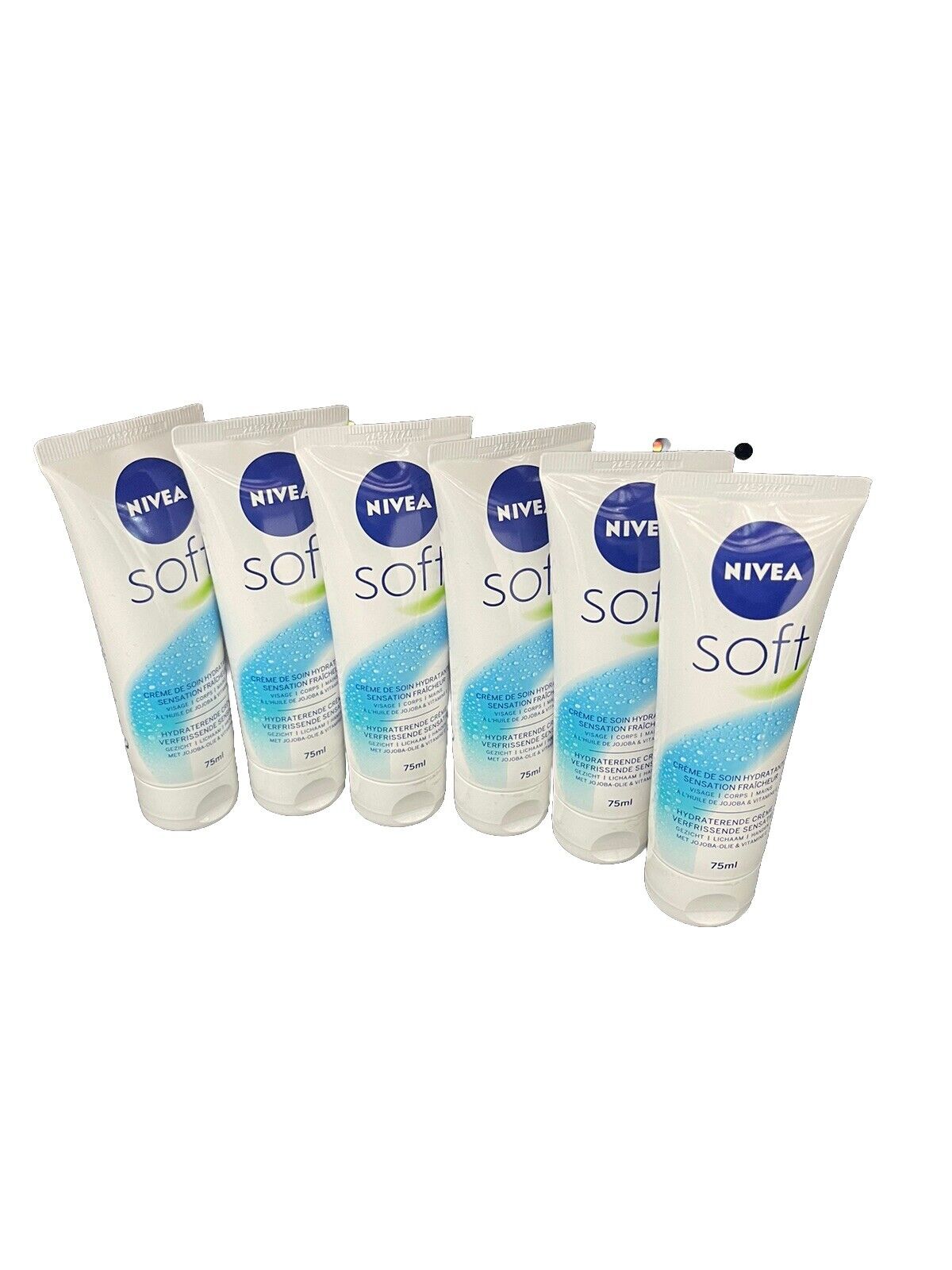 Niva Soft 75ml Cream Jojoba & Vitamin E Pack Of 6-Amene Beauty