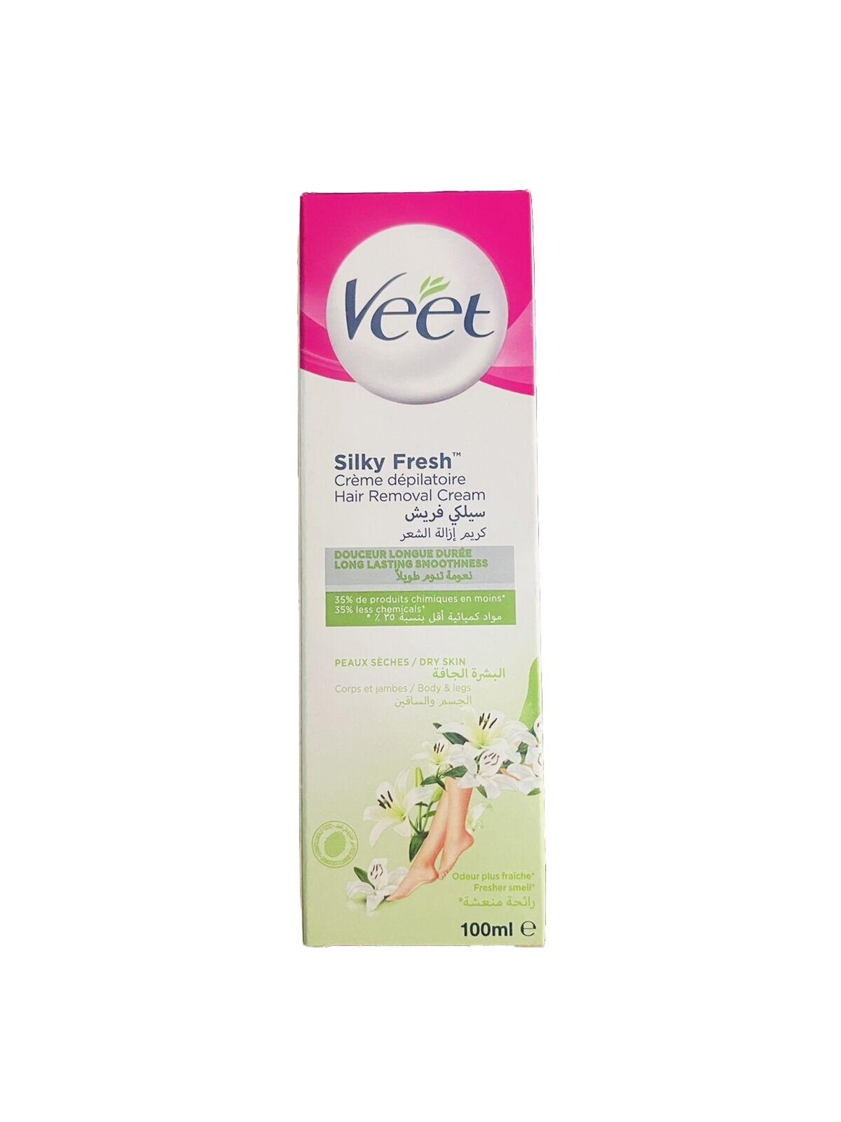 Veet Silky Fresh Hair Removal Cream 100ml (pack Of 2)-Amene Beauty