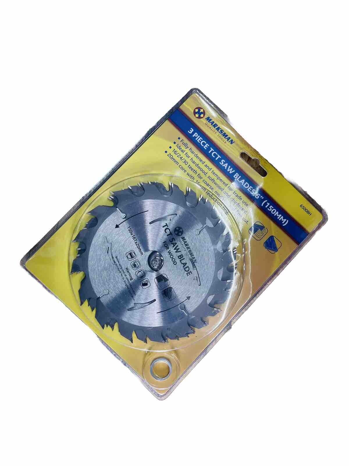 3 Piece TCT Saw Blades 6 ( 150 MM)