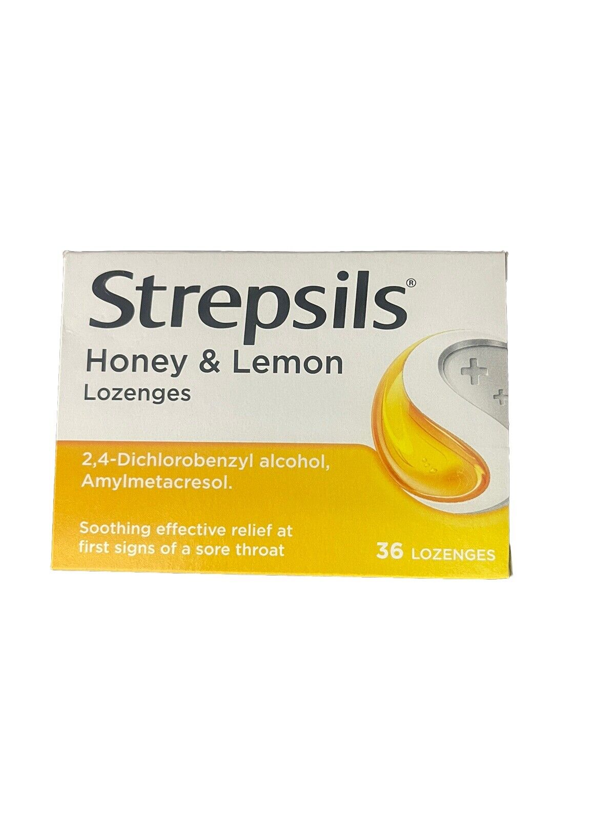 Strepsils Honey & Lemon 36 Lozenges Pack Of 2-Amene Beauty