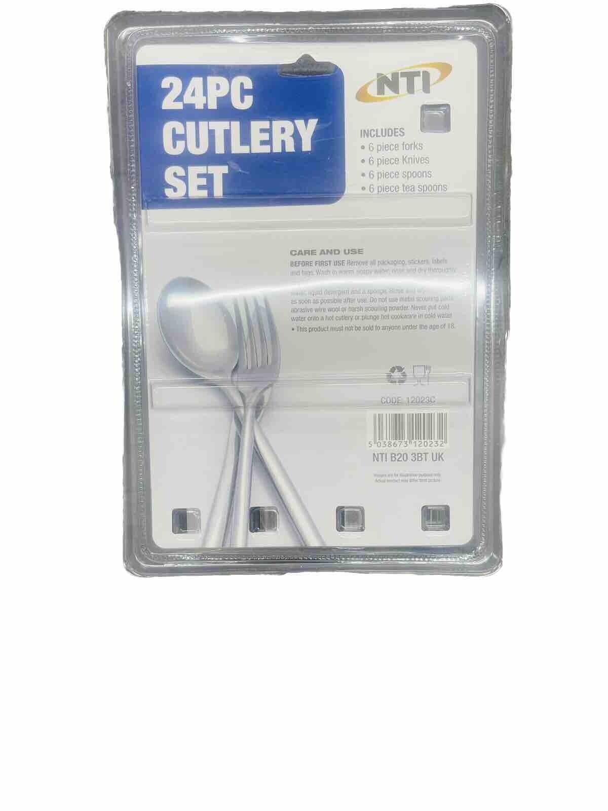 24pc Cutlery Set