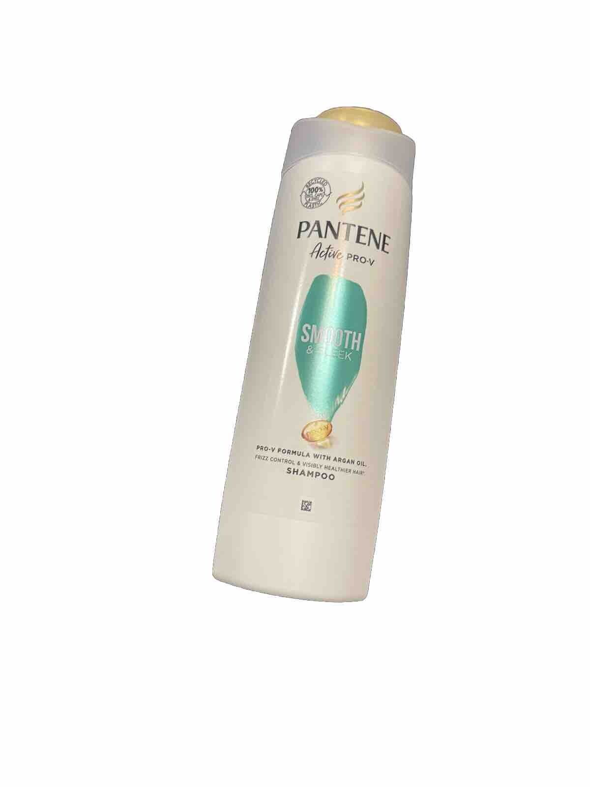 Pantene Smooth & Leek Shampoo 400ml (pack Of 2)-Amene Beauty