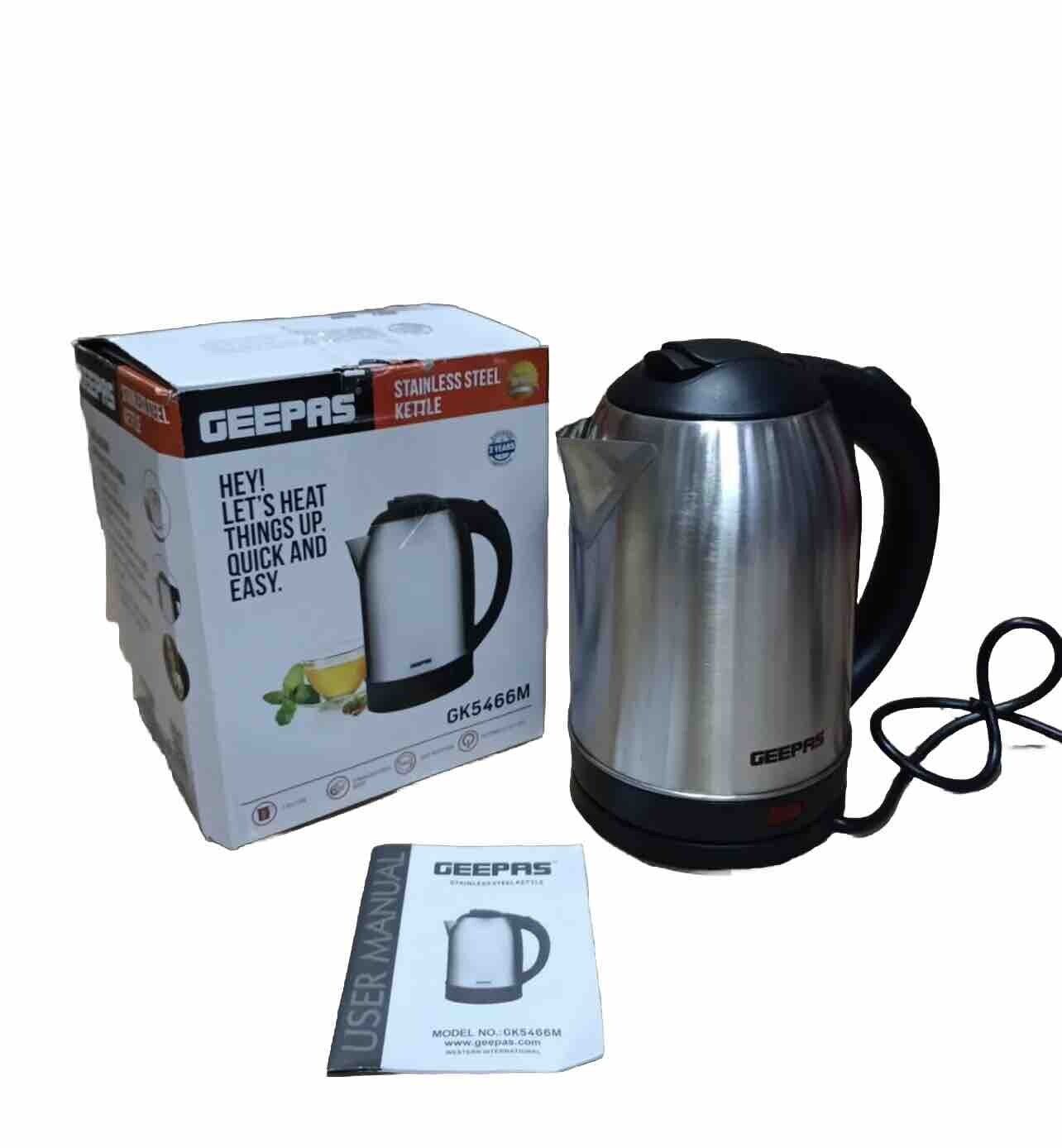 Geepas Stainless Steel Kettle