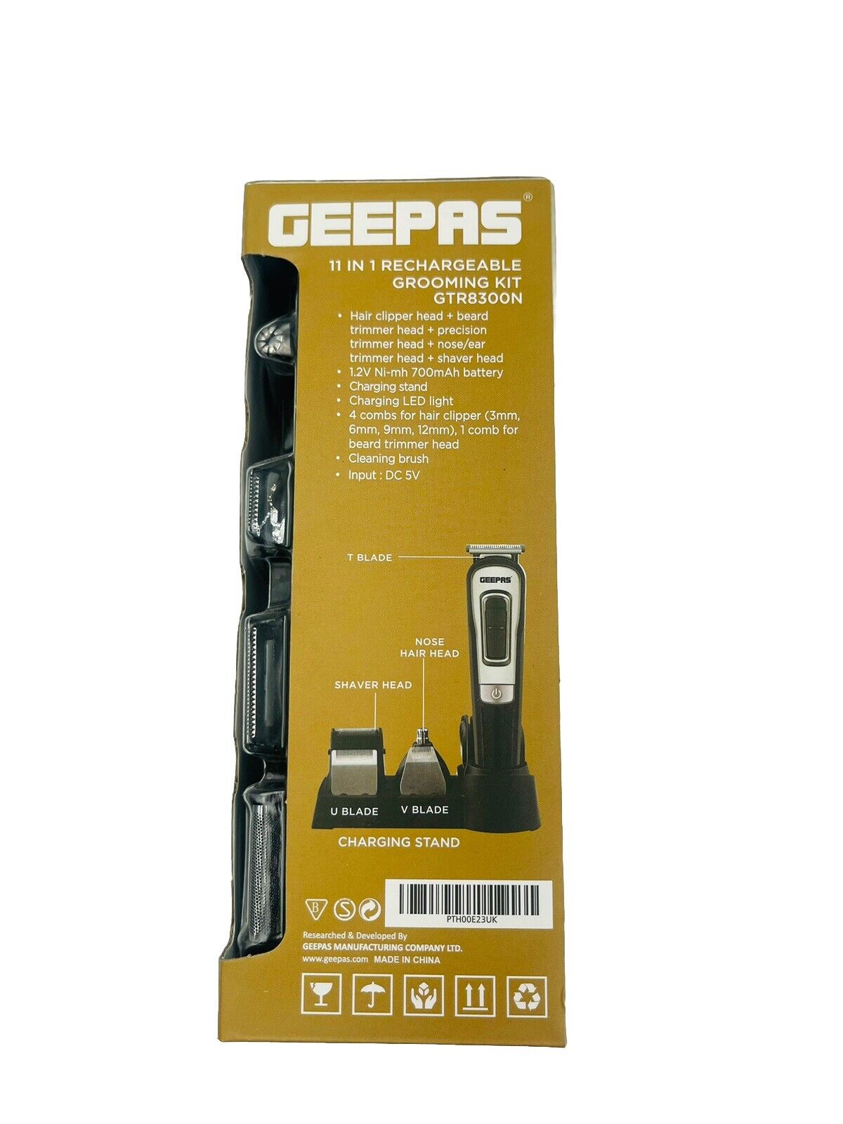 GEEPAS 11 IN 1 Grooming Kit Precision Performance For The Best Grooming-Amene Beauty