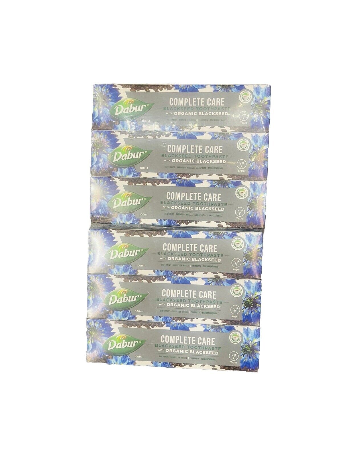 Dabur Complete Blackseed Toothpaste 100ml (pack Of 6 )-Amene Beauty