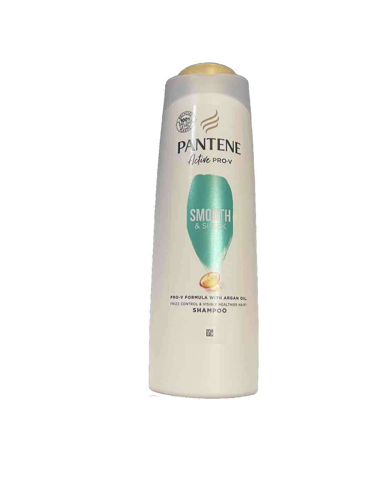 Pantene Smooth & Leek Shampoo 400ml (pack Of 2)-Amene Beauty