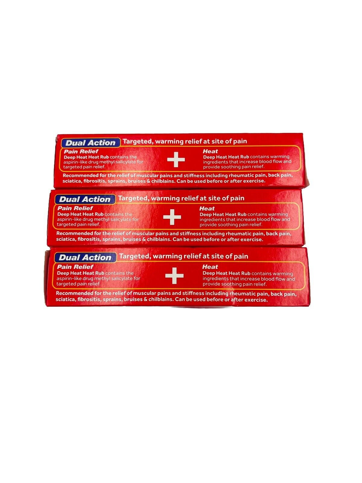 DEEP HEAT Effective Relief (pack Of 3 )-Amene Beauty