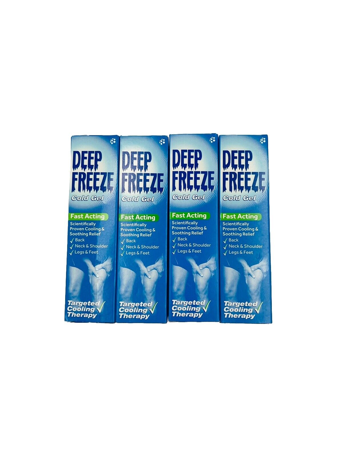 DEEP FREEZE Cold Gel Pack Of 3 Fast Acting 35g-Amene Beauty