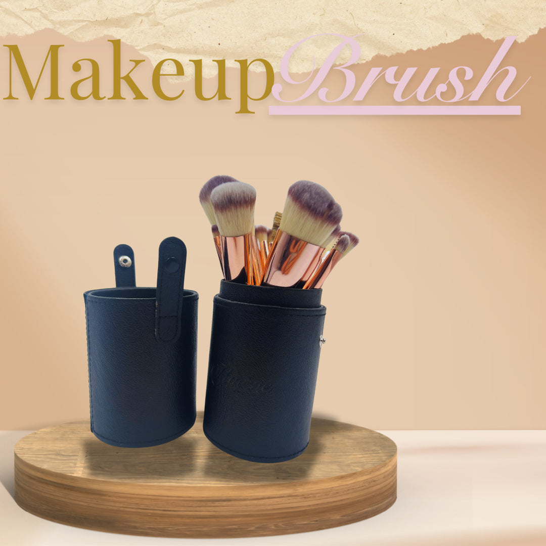 Amene NYC 15pcs Professional Makeup Foundation Brush Set Synthetic Fibre