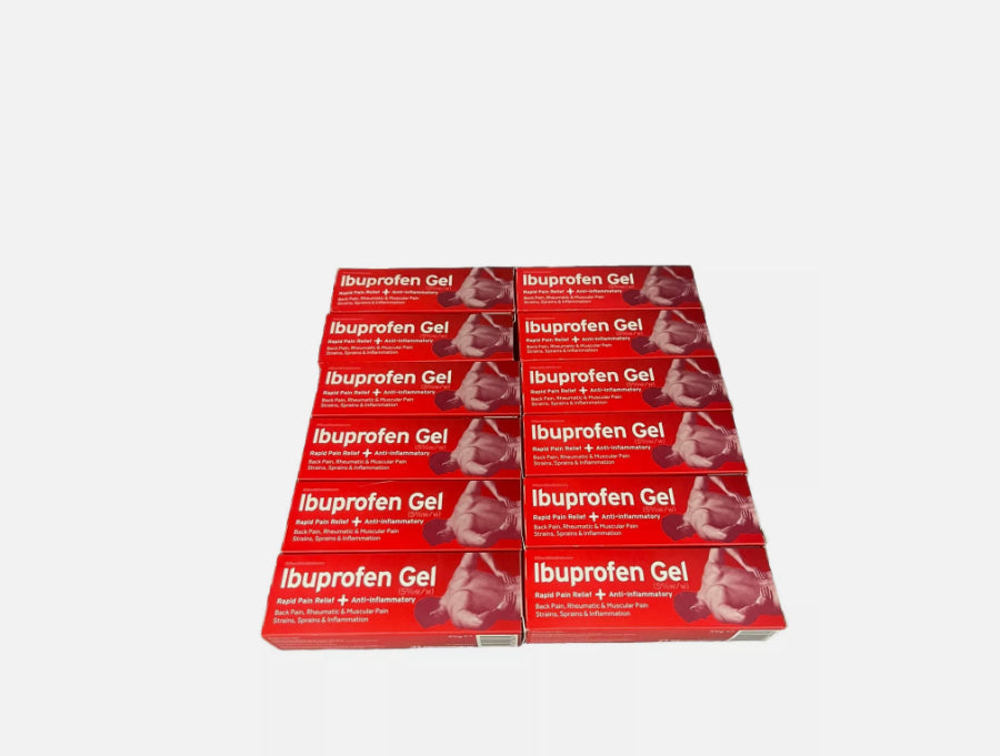 Ibruprofen Gel 50g, ( Pack Of 12)