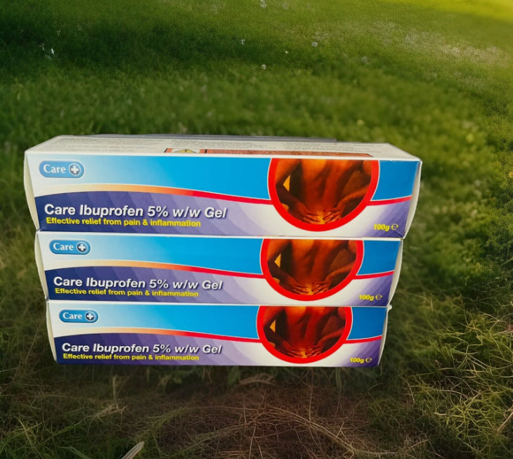 Care ibuprofen gel for muscle pain 