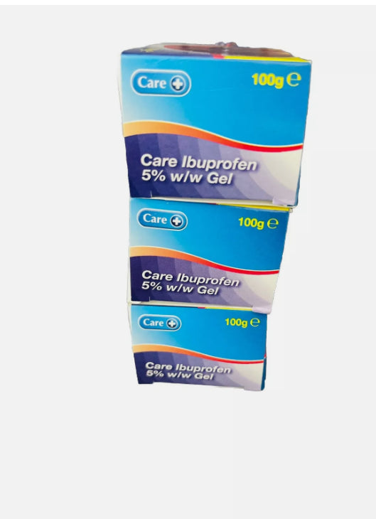 Care ibuprofen gel for muscle pain 