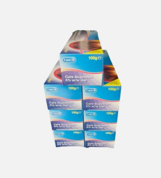 Care Ibuprofen 5% w/w Gel 100g ( Pack Of 7 )